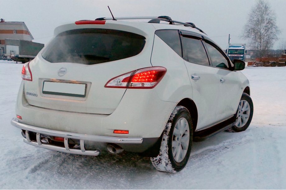 Nissan Murano 2008-2014 Heckbügel AK Edelstahl Image