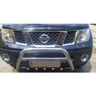 Frontbügel WT003 (Edelstahl) Nissan Navara 2006-2015 Foto 4