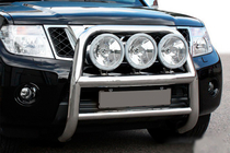 Nissan Navara 2006-2015 Frontbügel WT018 (Edelstahl) Foto 1