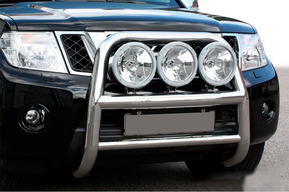Nissan Navara 2006-2015 Frontbügel WT018 (Edelstahl) Image