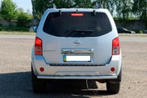 Nissan Pathfinder R51 2005-2014 Heckbügel AK002 (Edelstahl) Foto 2