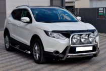 Nissan Qashqai 2014-2021 Frontbügel WT018 (Edelstahl) Foto 1