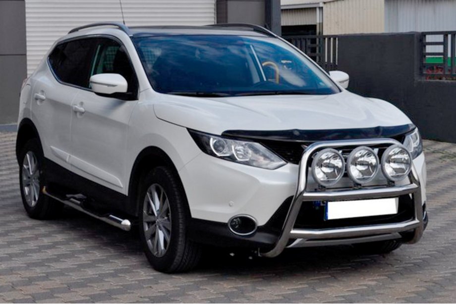 Nissan Qashqai 2014-2021 Frontbügel WT018 (Edelstahl) Image