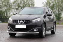Nissan Qashqai 2010-2014 Frontbügel ST008 (Edelstahl) Foto 2