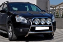 Nissan Qashqai 2007-2010 Frontbügel WT018 (Edelstahl) Foto 2
