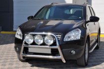 Nissan Qashqai 2010-2014 Frontbügel WT018 (Edelstahl) Foto 3