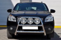 Nissan Qashqai 2010-2014 Frontbügel WT018 (Edelstahl) Foto 1