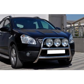 Frontbügel WT018 (Edelstahl) Nissan Qashqai 2010-2014 Foto 2