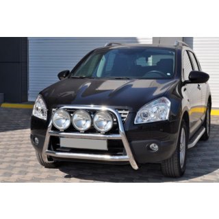 Frontbügel WT018 (Edelstahl) Nissan Qashqai 2010-2014 Foto 3