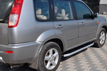 Nissan X-trail T30 2002-2007 Seitenschweller Fullmond (2 Stk., Alu) Foto 4