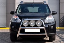 Nissan X-trail T31 2007-2014 Frontschutz WT018 (Edelstahl) Foto 1