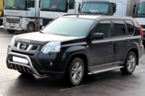 Nissan X-trail T31 2007-2014 Frontschutz WT002 (Edelstahl) Foto 3