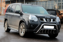 Nissan X-trail T31 2007-2014 Frontschutz WT002 (Edelstahl) Foto 2