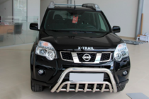 Nissan X-trail T31 2007-2014 Frontschutz WT002 (Edelstahl) Foto 4