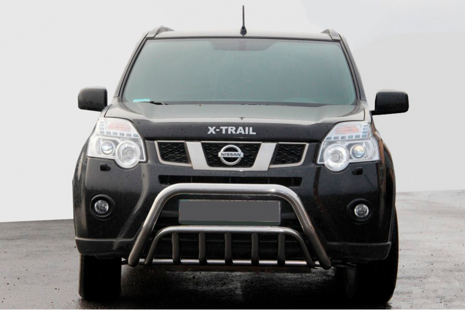 Nissan X-trail T31 2007-2014 Frontschutz WT002 (Edelstahl) Image