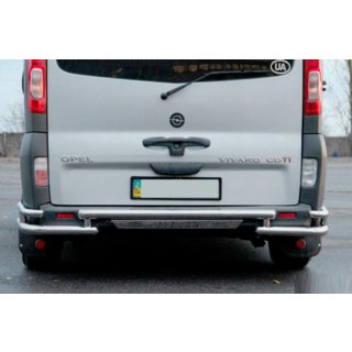 Heckschutz AK-Special (Edelstahl) Nissan Primastar 2002-2014 Foto 3