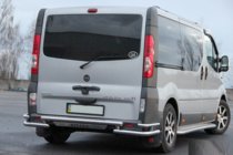 Renault Trafic 2001–2015 Heckschutz AK-Special (Edelstahl) Foto 7