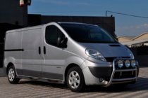 Opel Vivaro 2001–2015 Frontbügel WT018 (Edelstahl) Foto 4