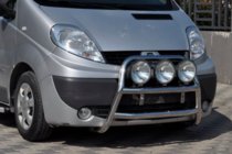 Opel Vivaro 2001–2015 Frontbügel WT018 (Edelstahl) Foto 1