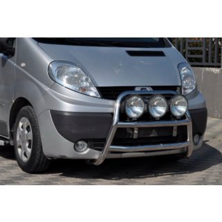 Frontbügel WT018 (Edelstahl) Renault Trafic 2001–2015 Foto 4
