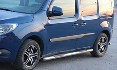 Mercedes Citan 2013-2021 Seitliche Rohre (2 Stk., Edelstahl) Foto 1