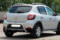 Renault Sandero 2013-2022 Heckbügel AK007 (Edelstahl) Foto 6