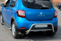 Renault Sandero 2013-2022 Heckbügel AK007 (Edelstahl) Foto 2