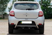 Renault Sandero 2013-2022 Heckbügel AK007 (Edelstahl) Foto 5