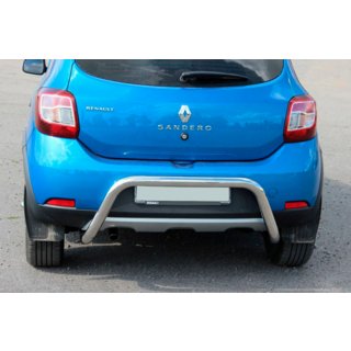 Heckbügel AK007 (Edelstahl) Renault Sandero 2013-2022 Foto 1