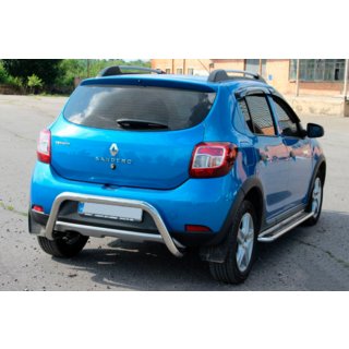Heckbügel AK007 (Edelstahl) Renault Sandero 2013-2022 Foto 3