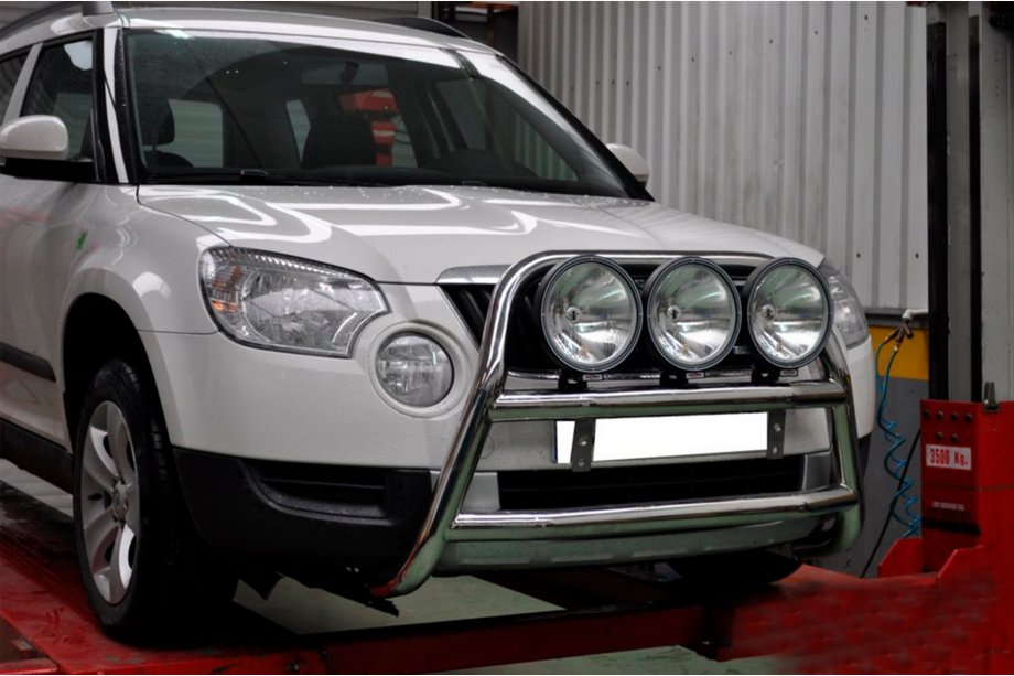 Skoda Yeti 2009-2017 Frontbügel WT018 (Edelstahl) Foto 2