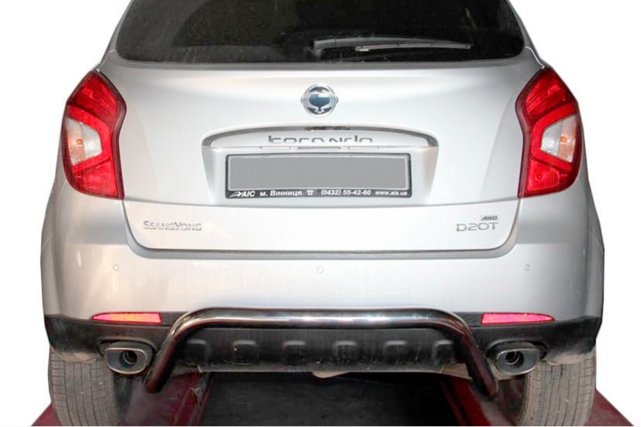 SsangYong Korando 2010-2019 Heckbügel AK007 (Edelstahl) Image