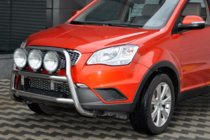 SsangYong Korando 2010-2019 Frontbügel WT018 (Edelstahl) Foto 4