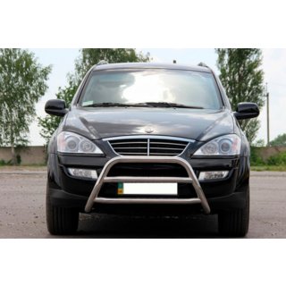 Frontbügel WT022 Edelstahl SsangYong Kyron 2005-2014 Foto 2