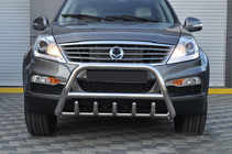 SsangYong Rexton I 2001-2017 Frontbügel WT003 (Edelstahl) Foto 5