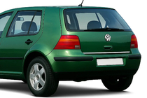 Volkswagen Golf 4 1997-2006 Kofferraumleiste Edelstahl Foto 2