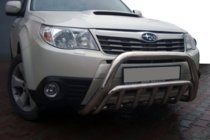 Subaru Forester 2008-2013 Frontbügel WT002 (Edelstahl) Foto 1