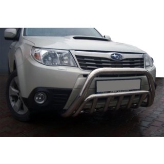 Frontbügel WT002 (Edelstahl) Subaru Forester 2008-2013 Foto 1