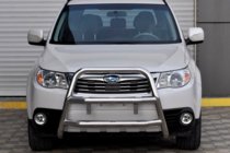 Subaru Forester 2008-2013 Frontbügel WT018 (Edelstahl) Foto 4