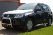 Suzuki Grand Vitara 2005-2017 Frontbügel QT006 (Edelstahl) Foto 1