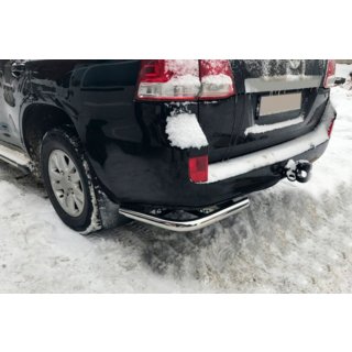 Hintere Eckschutzrohre AK003 (2 Stk., Edelstahl) Toyota Land Cruiser 200 2007-2021 Foto 1