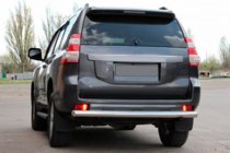 Toyota Land Cruiser Prado 150 2009-2023 Heckbügel AK002 (Edelstahl) Foto 2
