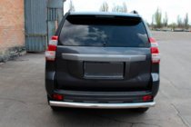 Toyota Land Cruiser Prado 150 2009-2023 Heckbügel AK002 (Edelstahl) Foto 3