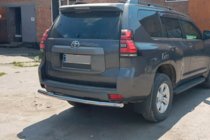 Toyota Land Cruiser Prado 150 2009-2023 Heckbügel AK002 (Edelstahl) Foto 4