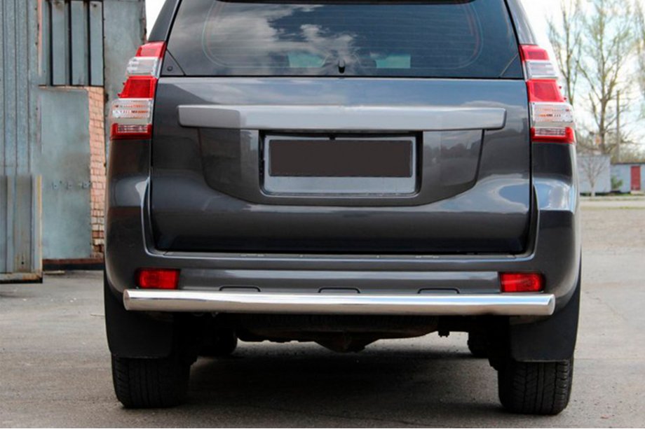 Toyota Land Cruiser Prado 150 2009-2023 Heckbügel AK002 (Edelstahl) Image