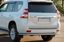 Toyota Land Cruiser Prado 150 2009-2023 Heckbügel AK005-2 (Edelstahl) Foto 3