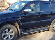 Toyota Land Cruiser Prado 120 2002-2009 Seitenschutz BB004 (2 Stk., Edelstahl) Foto 3