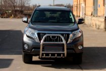 Toyota Land Cruiser Prado 150 2009-2023 Frontbügel QT007 (Edelstahl) Foto 3