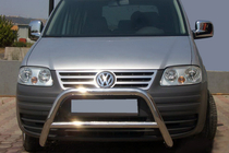 Volkswagen Caddy 2004-2010 Frontbügel WT005 (Edelstahl) Foto 1
