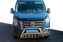 Volkswagen Crafter 2006-2016 Frontbügel WT002 (Edelstahl) Foto 1
